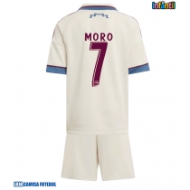 Camisa de Futebol Ajax Raul Moro #7 Equipamento Alternativo Infantil 2025-26 Manga Curta (+ Calças curtas)